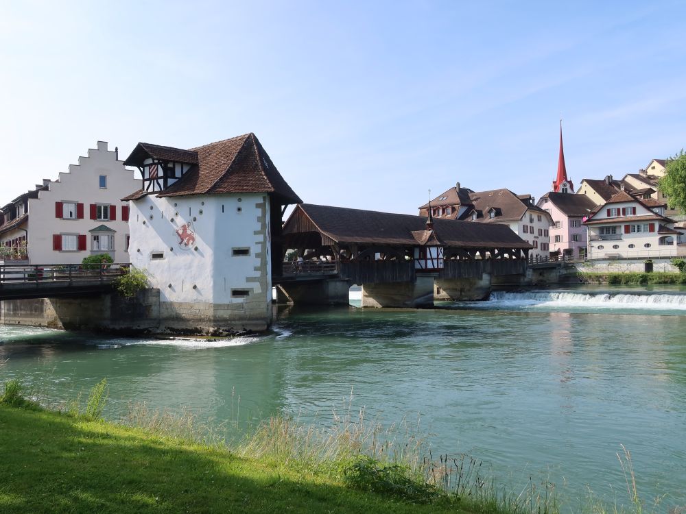 Bollhaus und Reussbrücke
