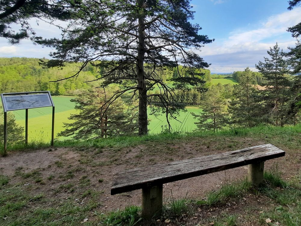 Aussichtspunkt überm Serpentinenweg