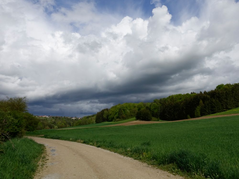 dunkle Wolken über Bittelbrunn