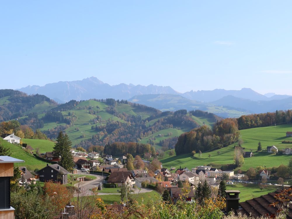 Oberhelfenschwil und Säntis