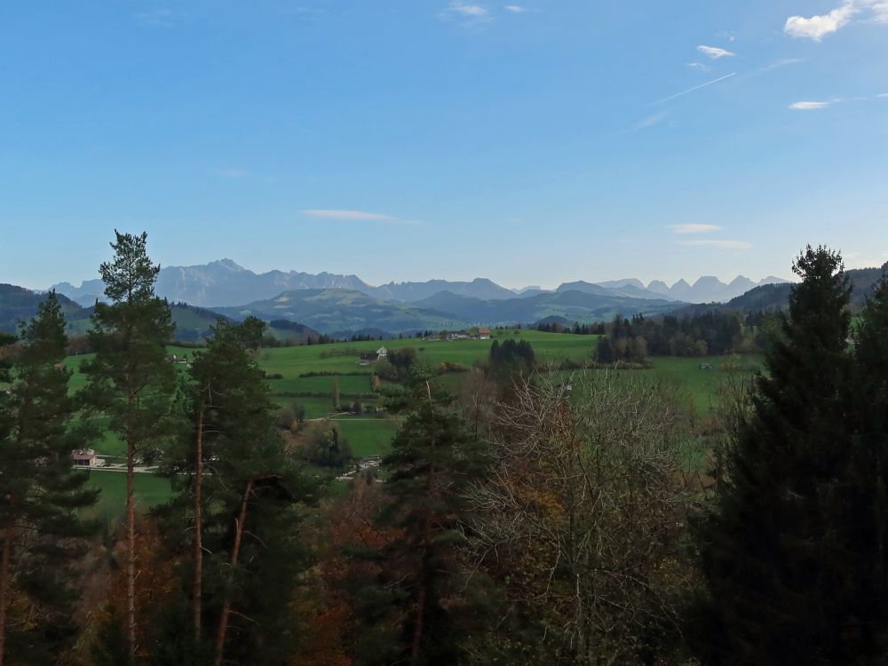 Säntis und Churfirsten