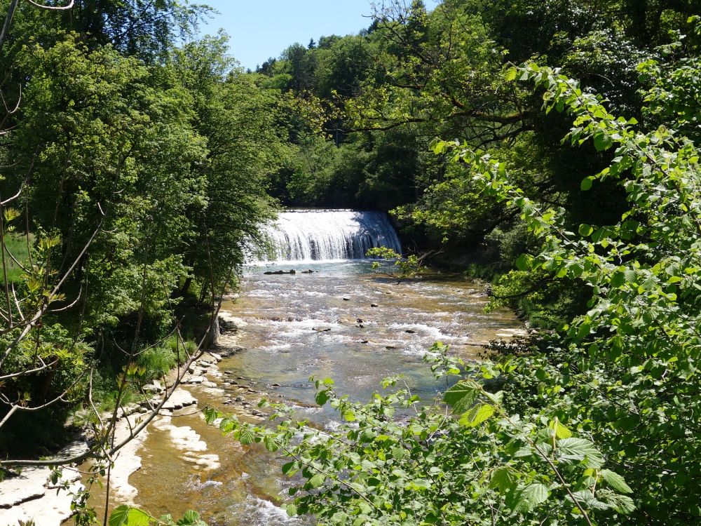 Stauwehr an der Tss