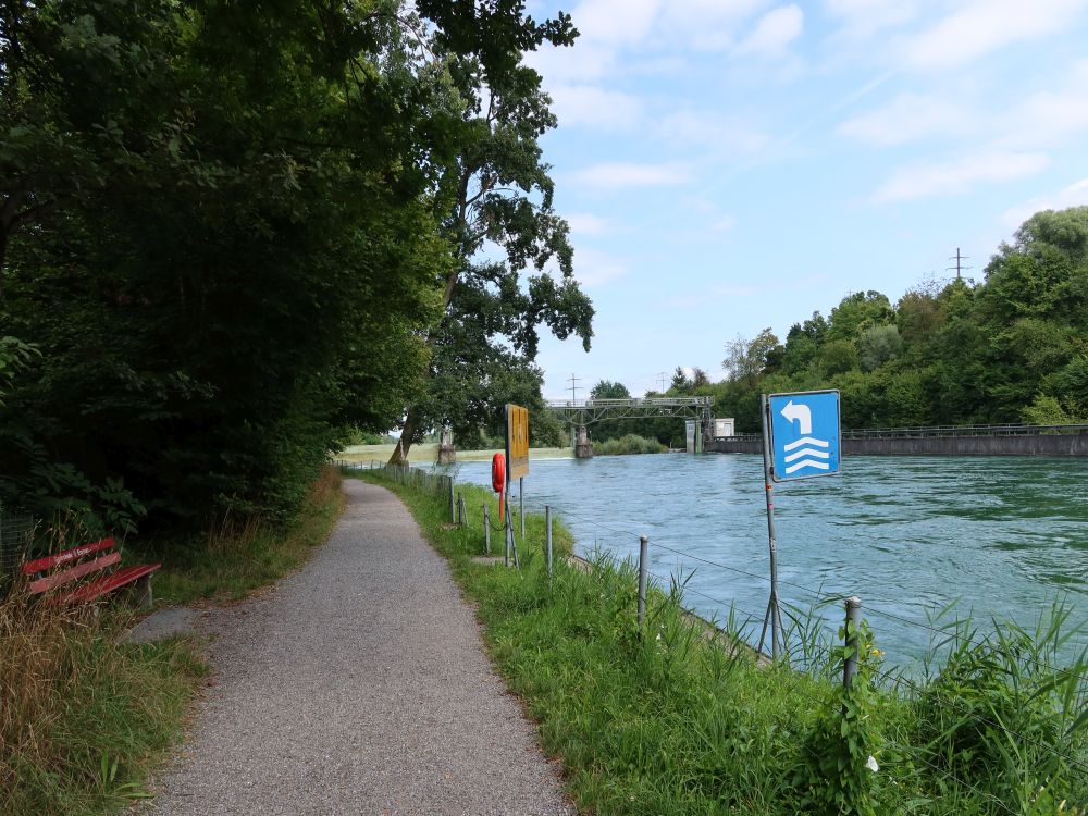 Stauwehr Rathausen