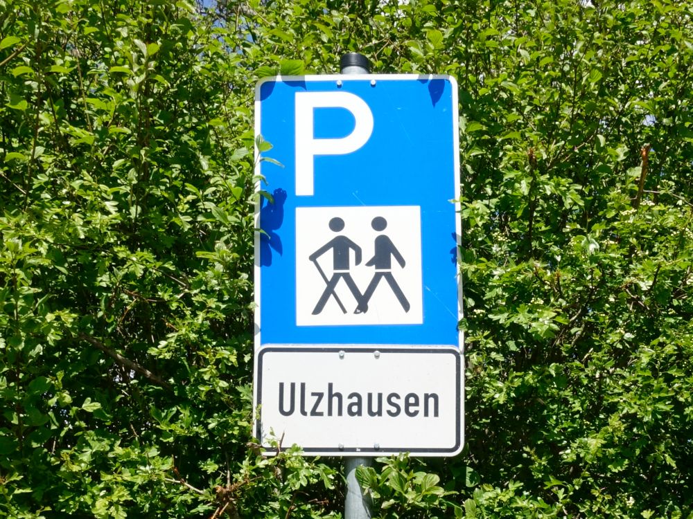 Startpunkt Parkplatz Ulzhausen