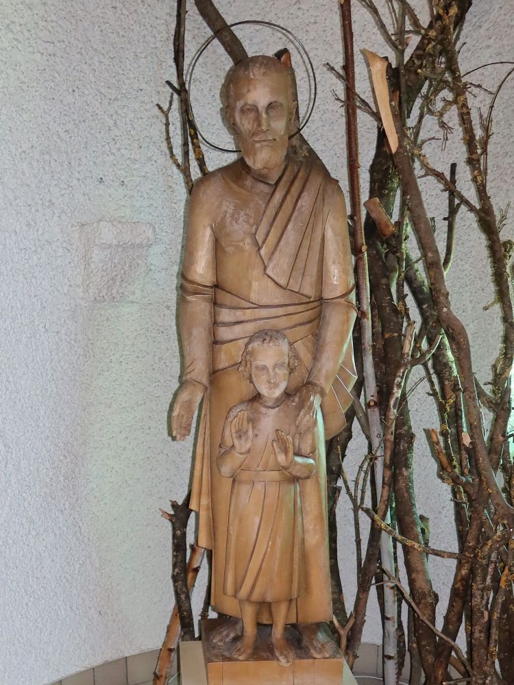 Holzfigur St. Joseph