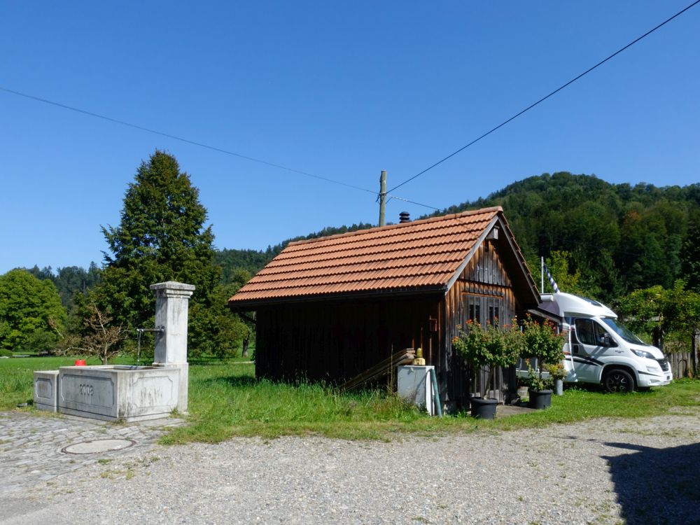 Brunnen in Saland - Au