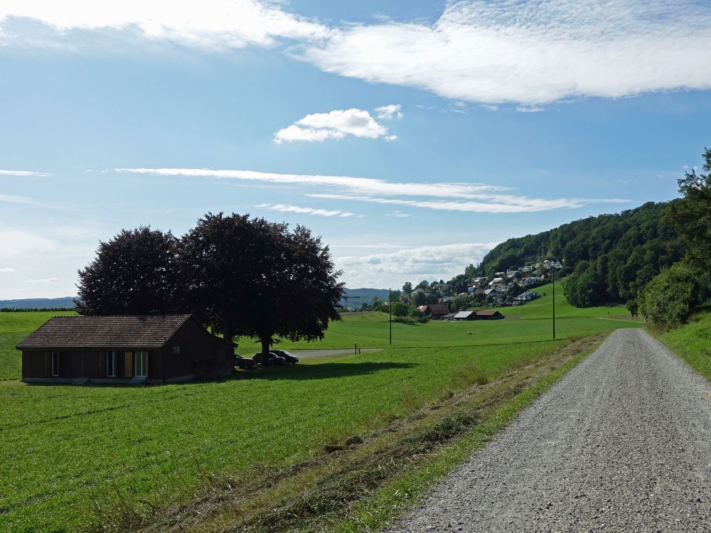 Blick von der Talstrasse auf Mörlen