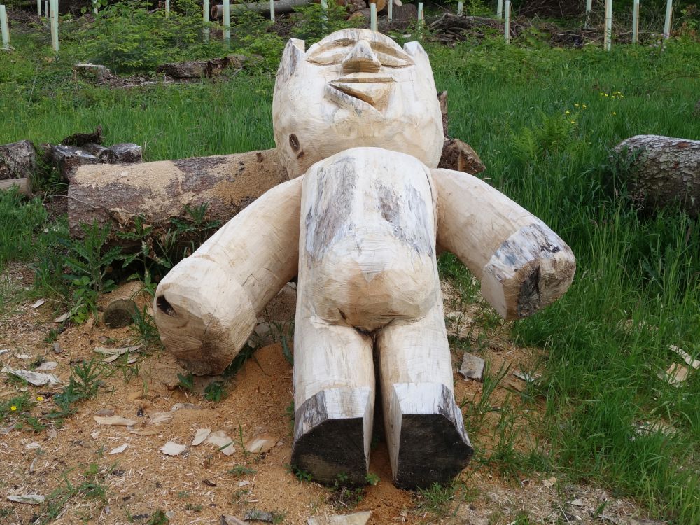 Holzskulptur