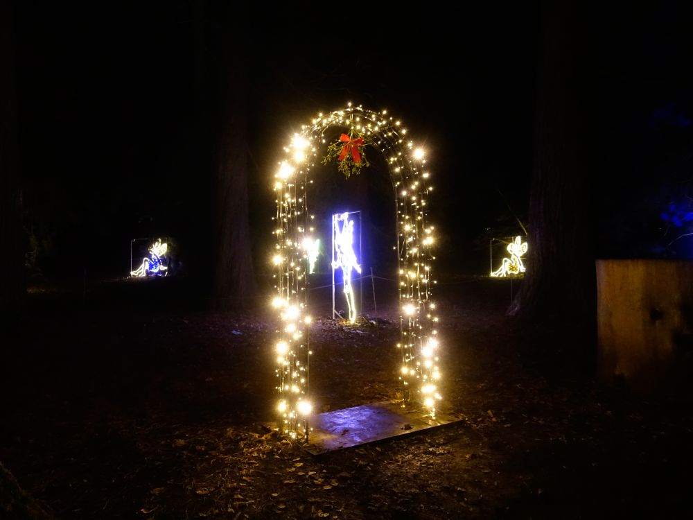 Engel im Lichtbogen