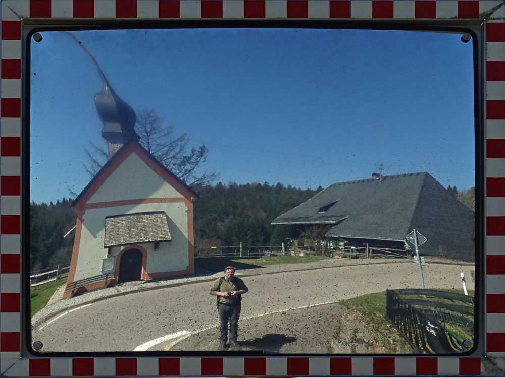 Selfie an der Andreaskapelle