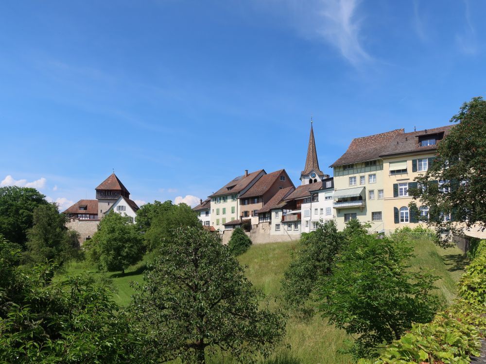 Unterhof und Stadtgraben