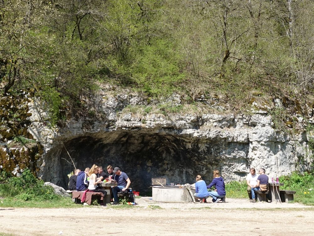 Grillen am Zigeunerfels