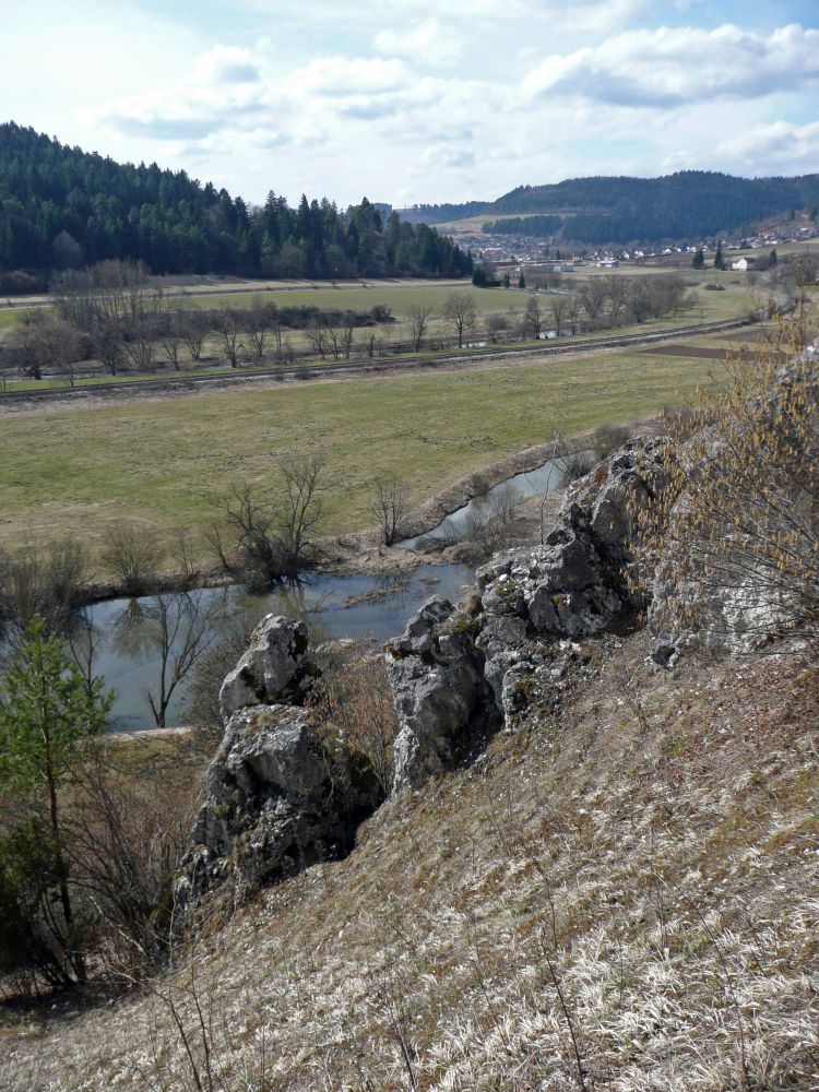 Blick ins Donautal Richtung Stetten