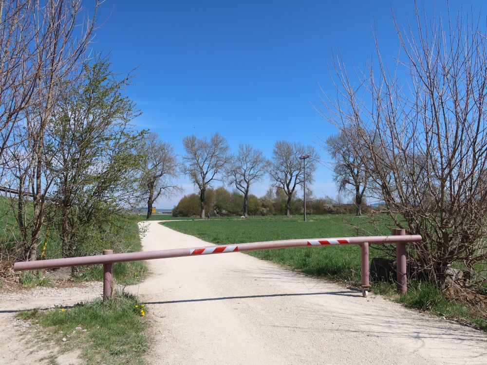 Schranke am Wuhrgraben