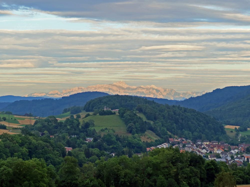 Säntis im Abendlicht