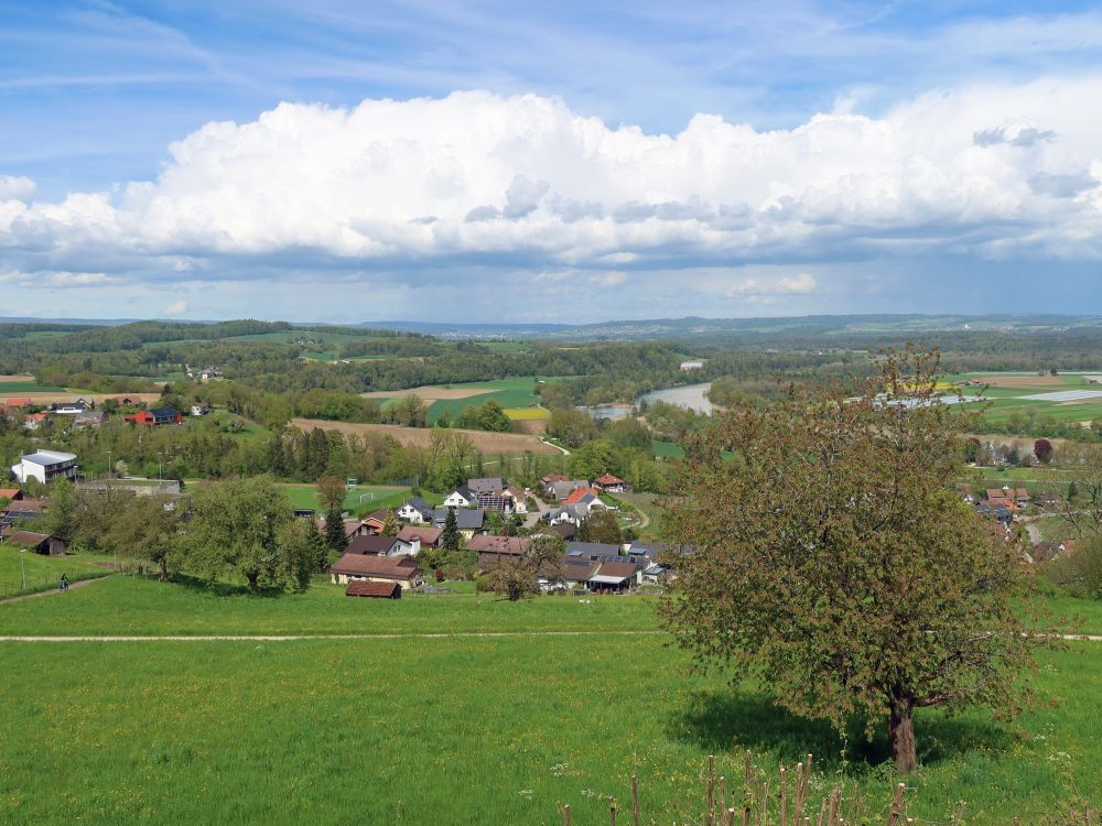 Wolke über Rüdlingen