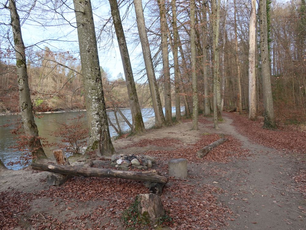 Pfad an der Reuss