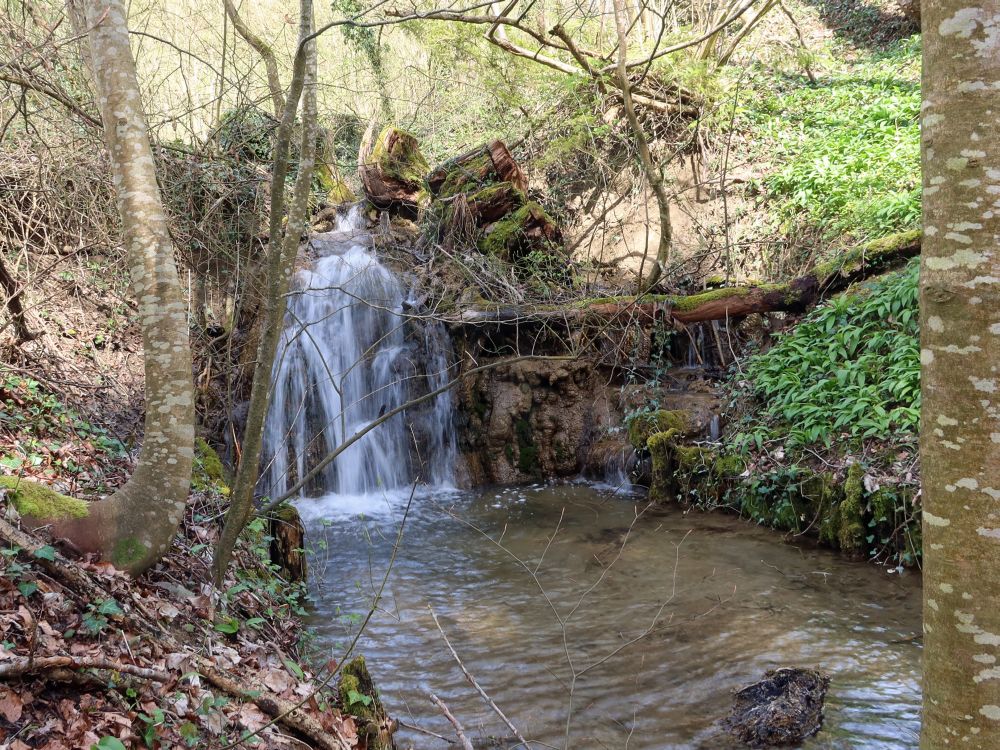 kleiner Wasserfall