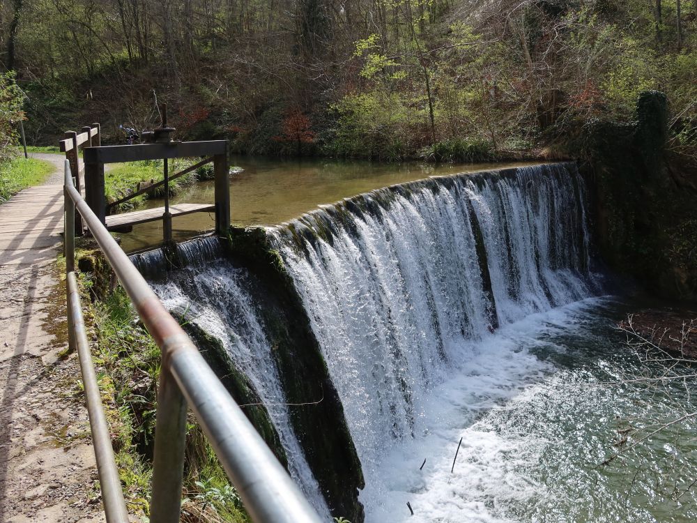 Wildbach-Wasserfall