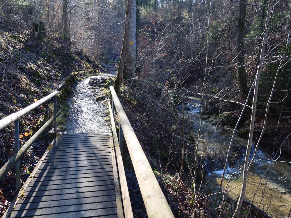 Steg im Jörentobel