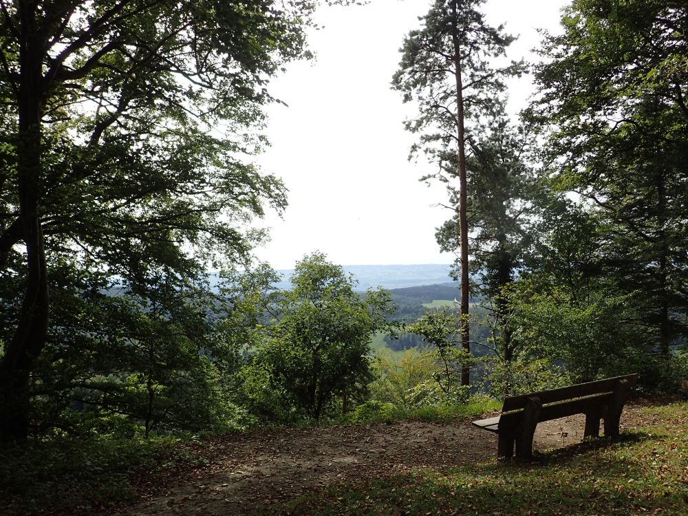 Sitzbank mit Aussicht