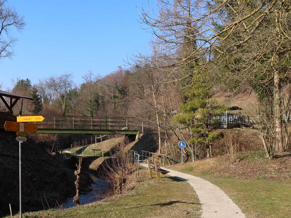 Wanderweg am Lotzenbach