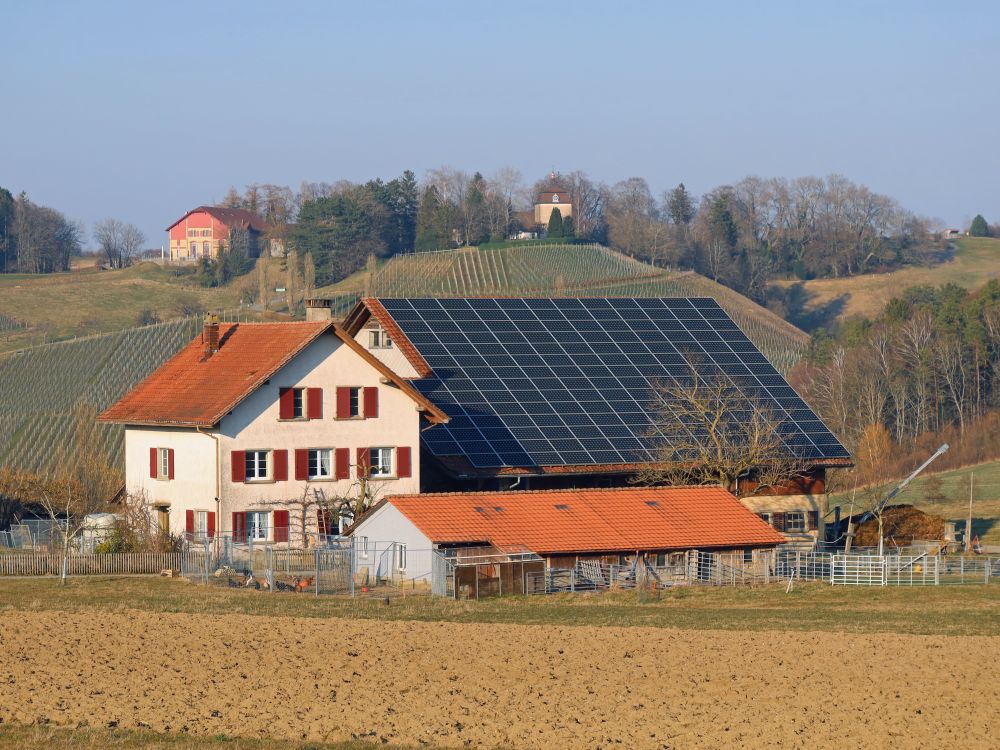 Bauernhof und Schloss Goldenberg