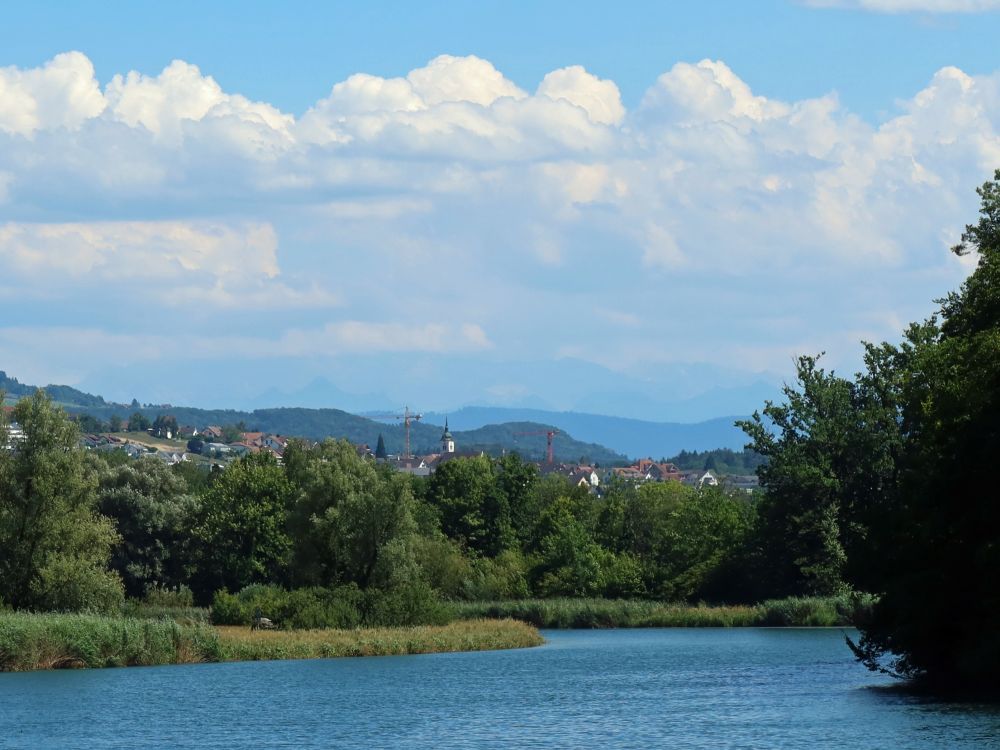 Blick Richtung Unterlunkhofen