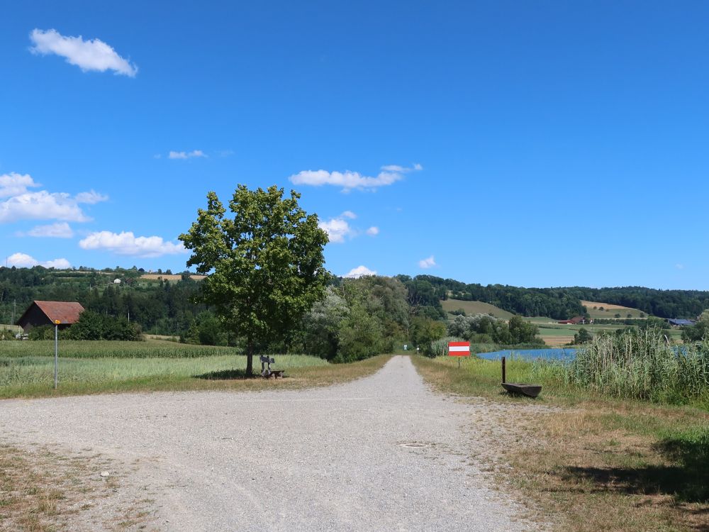 Seezeichen am Flachsee