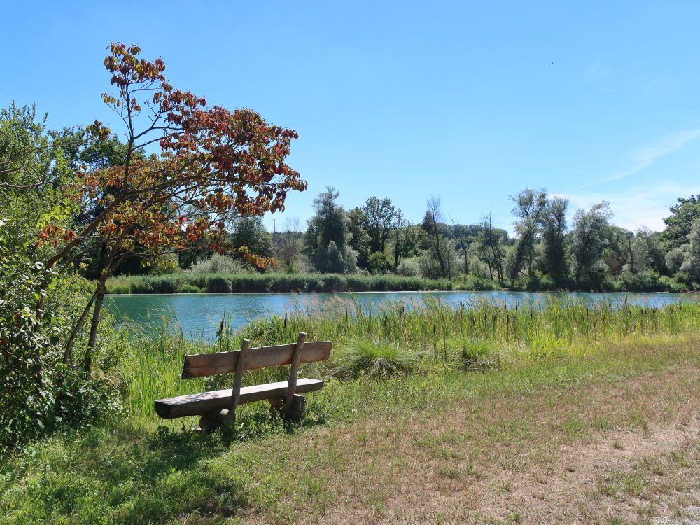 Sitzbank am Flachsee