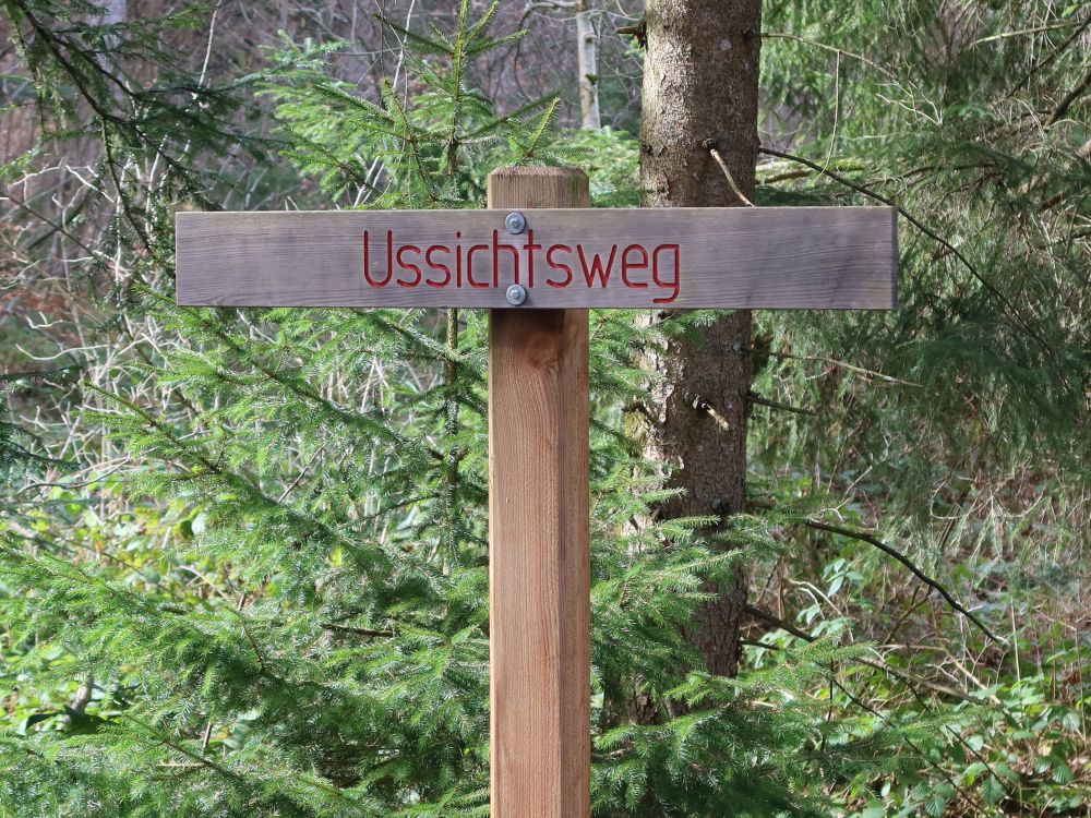 Wegtafel