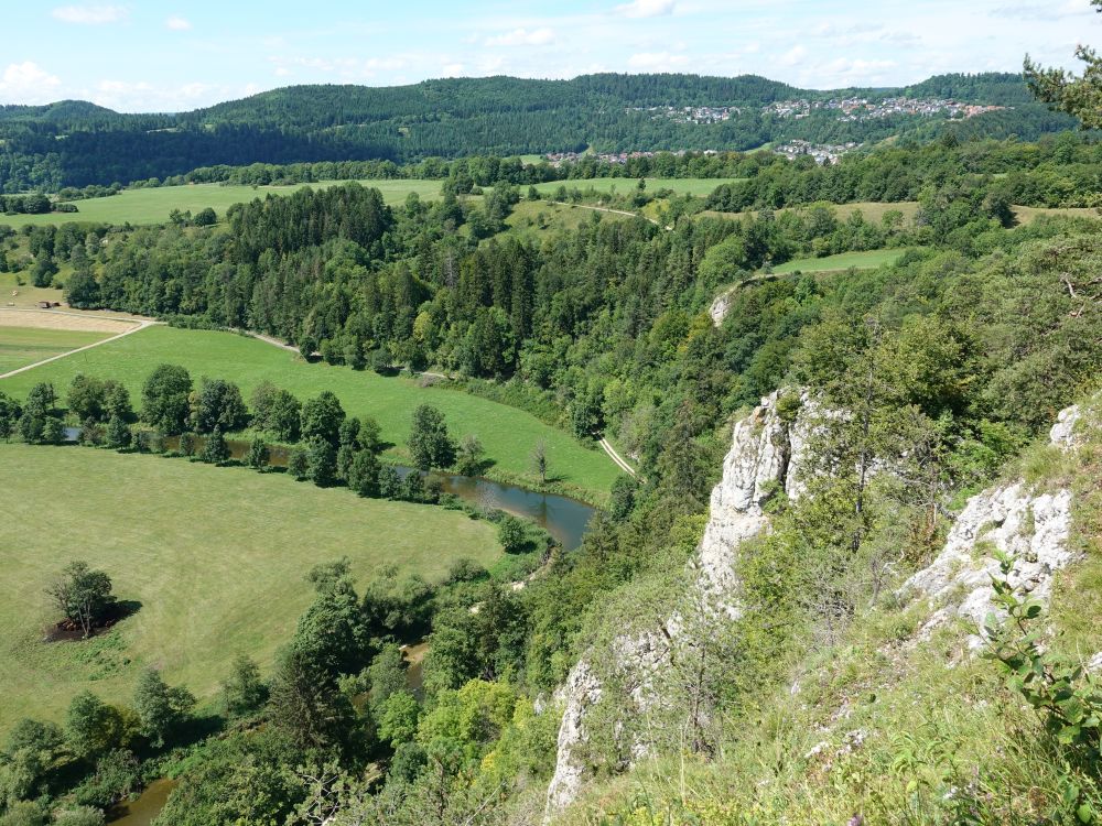 Blick vom Laibfelsen