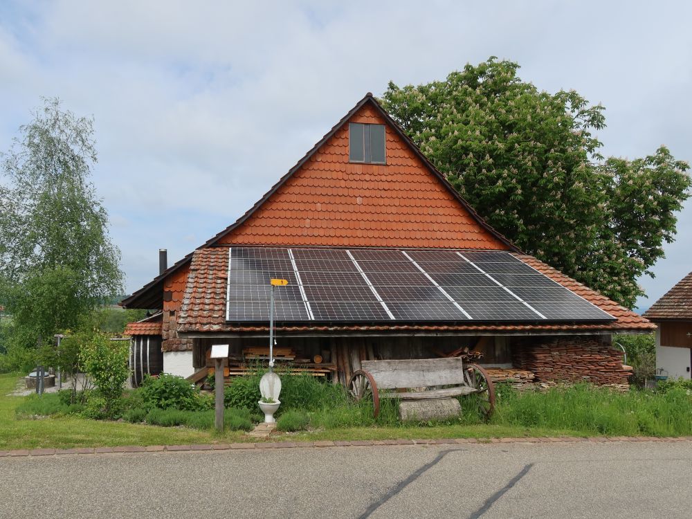 Bauernhof Obere Hueb mit Aussen-WC