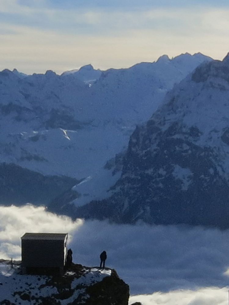 Bergweg auf dem Fronalpstock