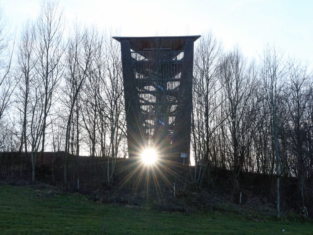 Gewerbeturm Amriswil mit Gegenlicht