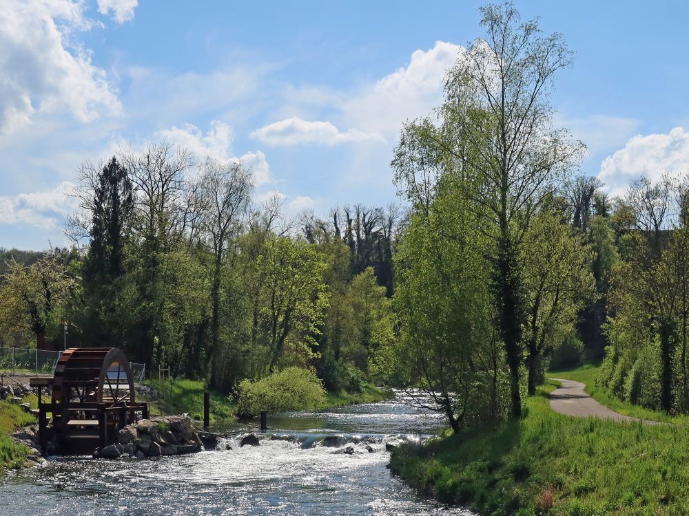 Wasserrad an der Glatt