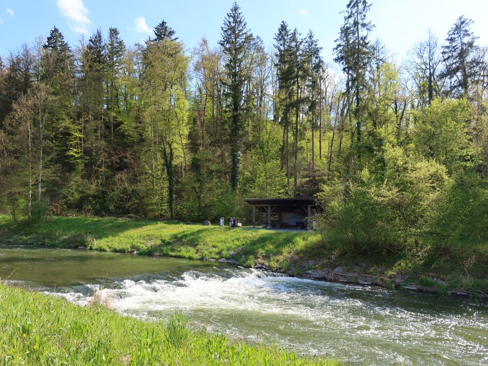 Schutzhütte an der Glatt