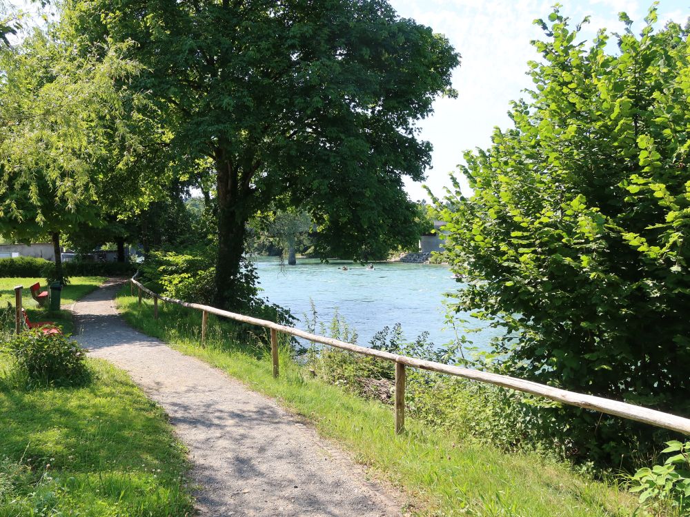 Weg an der Reuss