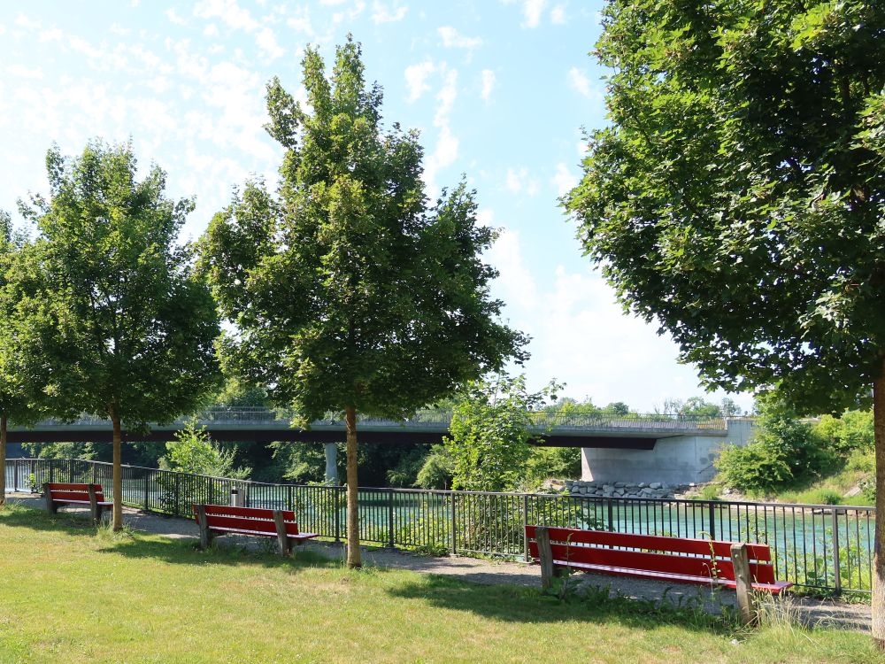 Sitzbänke bei Gnadenthal