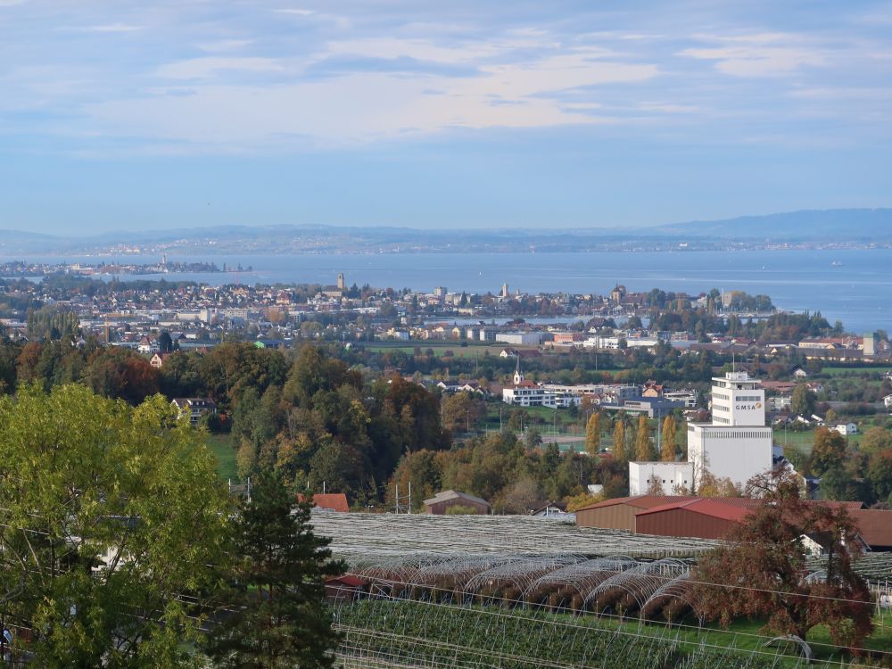 Blick Richtung Arbon und Bodensee