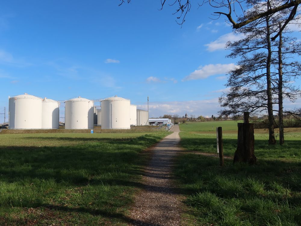 Treibstofflager bei Lengwil