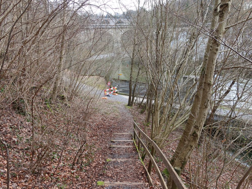 Treppe zur Sitter