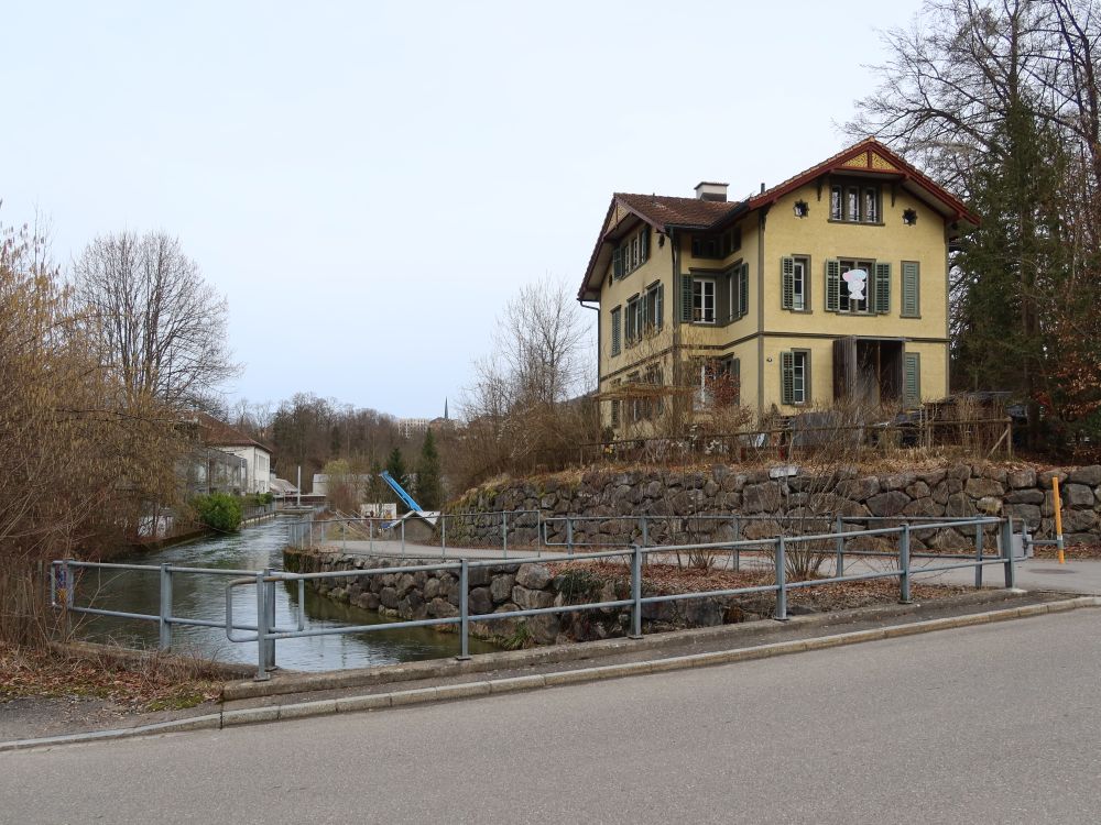 Seitenkanal im Sittertal