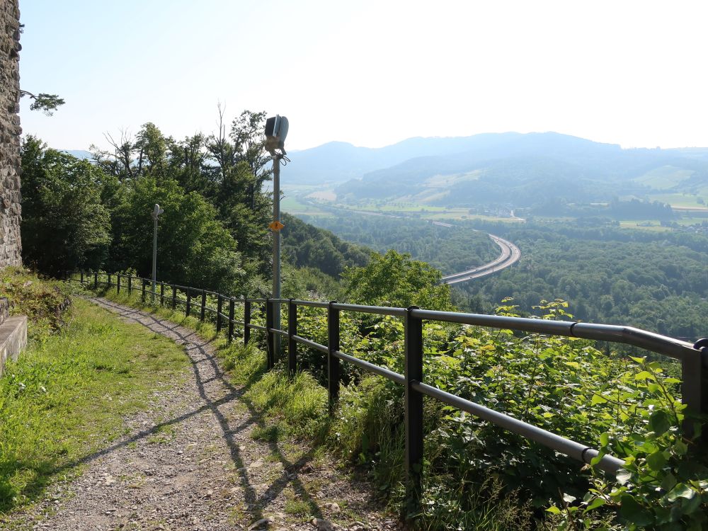 Blick Richtung Autobahn A3