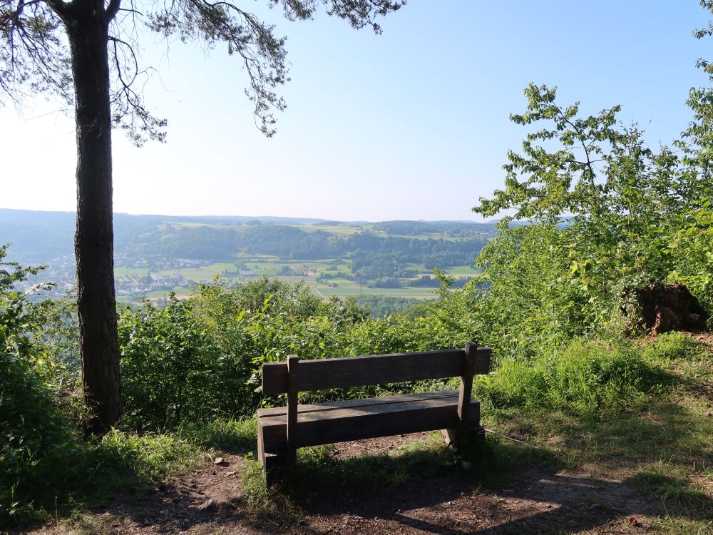 Sitzbank mit Aussicht
