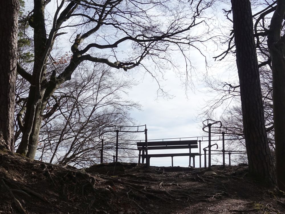 Aussichtpunkt über dem Haldenhof