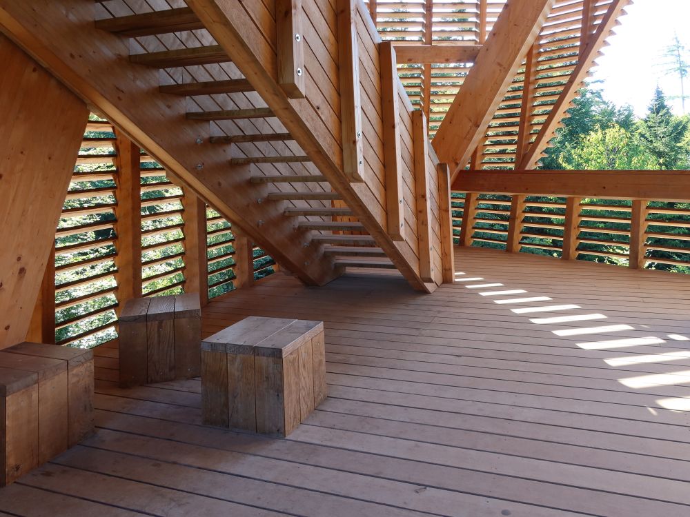 Treppe im Aussichtsturm