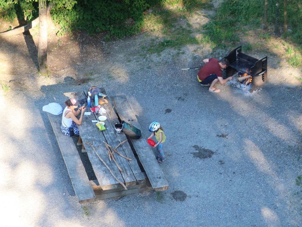 Grillstelle am Aussichtsturm