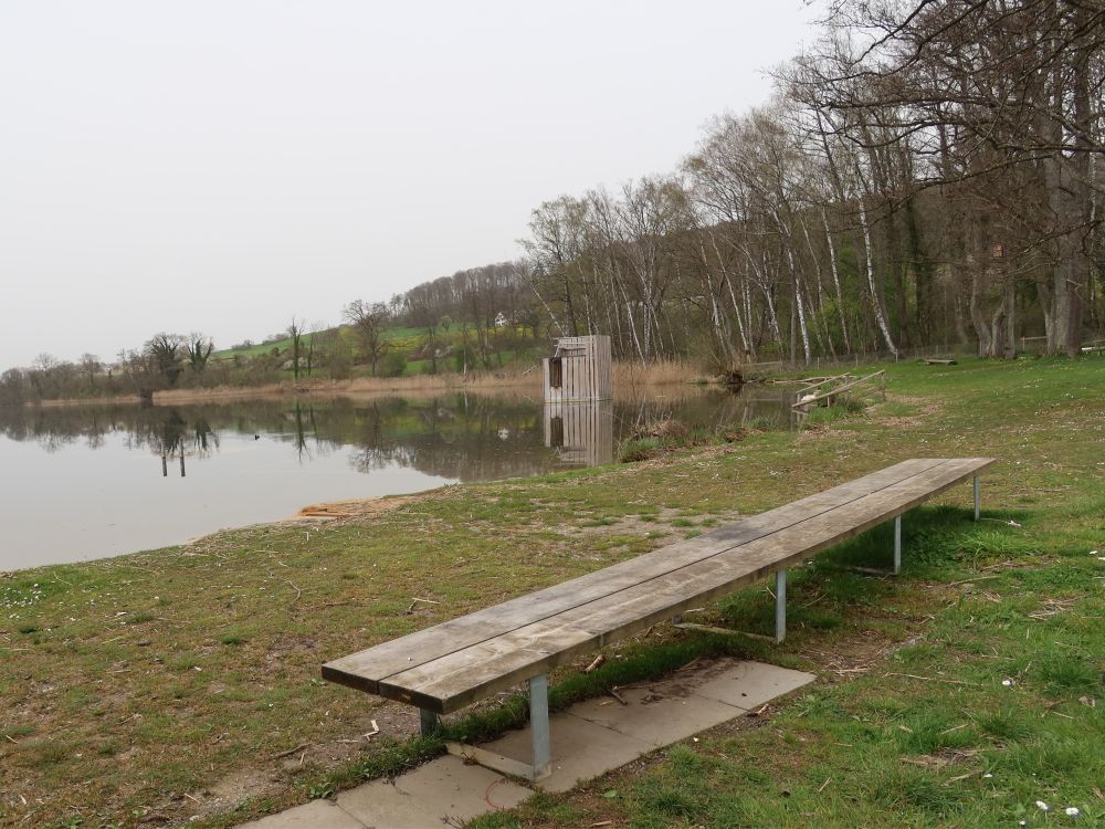 Sitzbank am Hüttwilersee