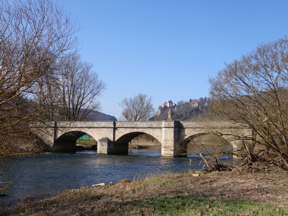 Donaubrcke und Werenwag